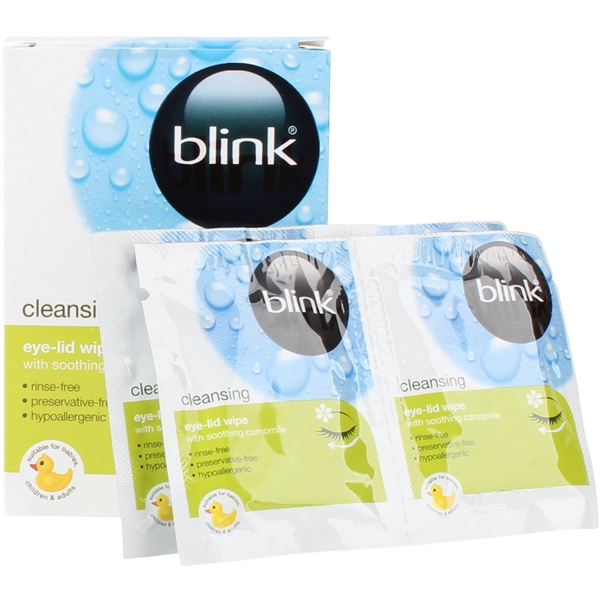 Blink Lid Clean Sterile Eye Lidwipes 20 pc