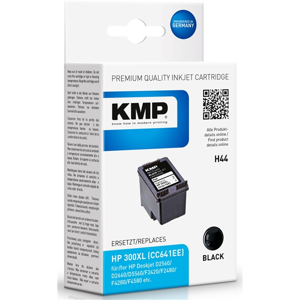 KMP H44 - HP 300XL Black