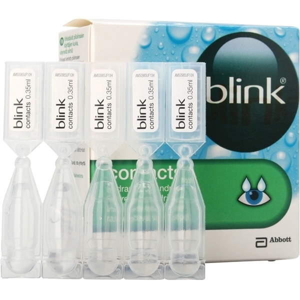 Blink Contacts Eye Drops 1x20 pc (beeld)